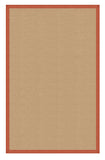linon home decor athena at0210 sisal burnt orange rug
