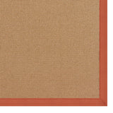 linon home decor athena at0310 cork burnt orange rug