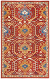 safavieh clearance antiquity at522q red rug