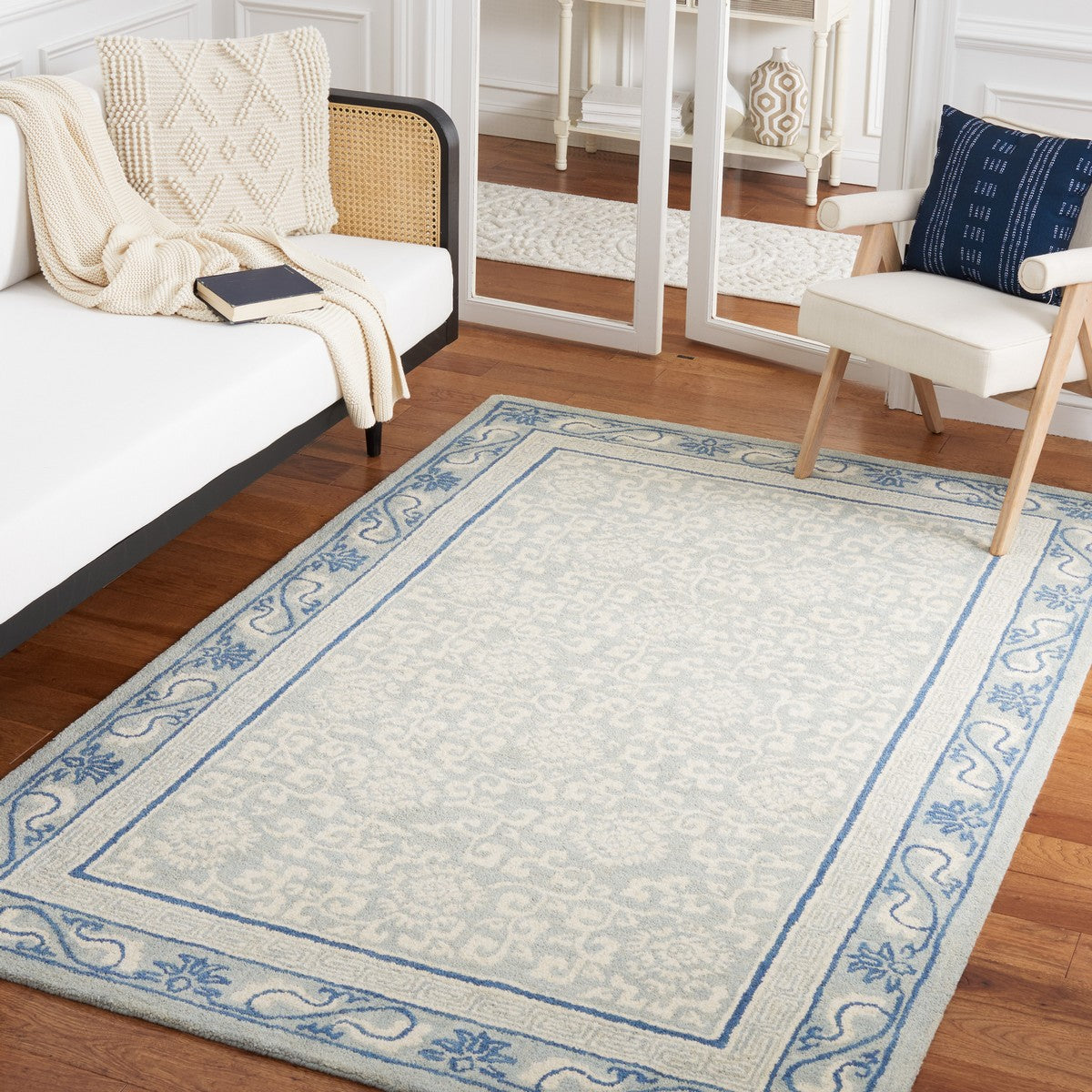safavieh clearance antiquity at860l light blue rug