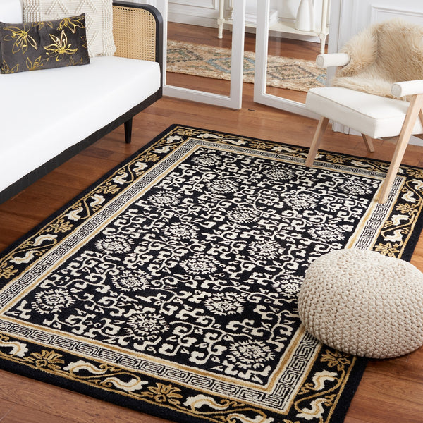safavieh clearance antiquity at860z black rug