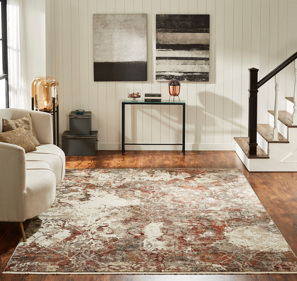 Kalaty Clearance Aurora AU-912 Zinc Spice Rug
