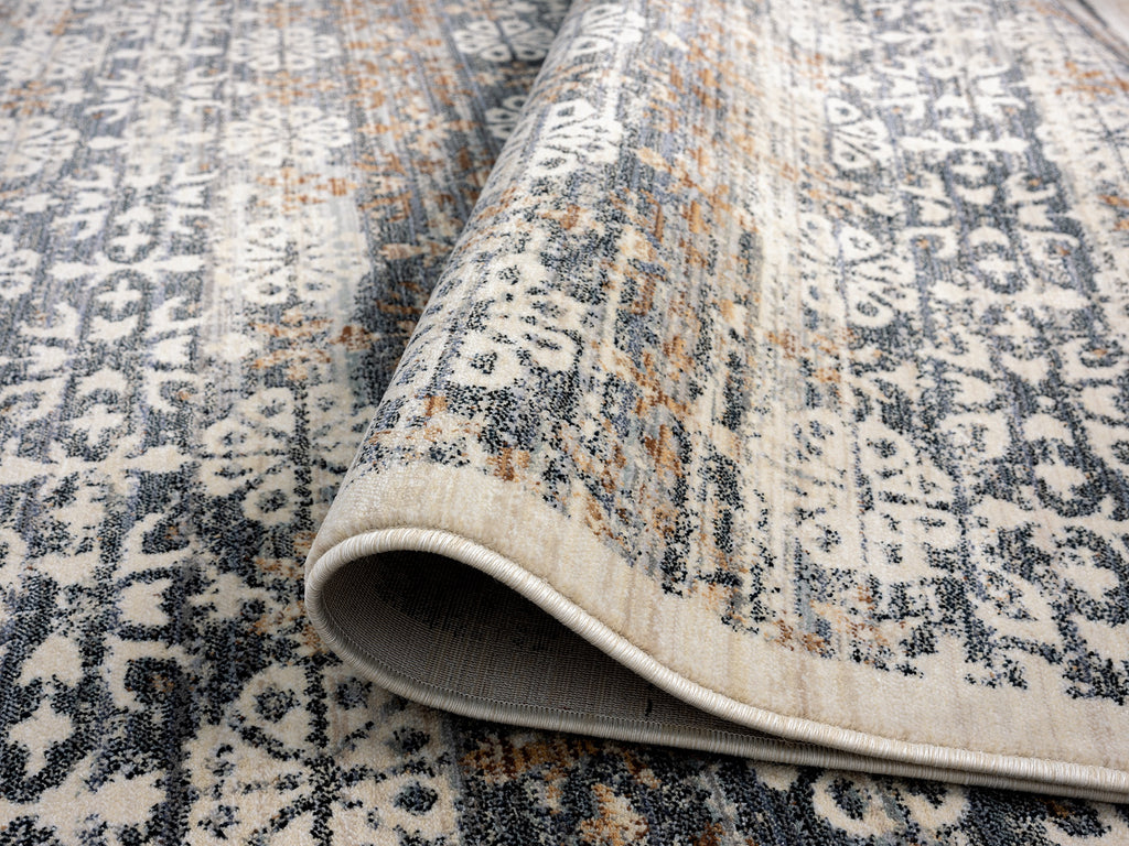 Kalaty Clearance Aurora AU-914 Indigo Sand Rug