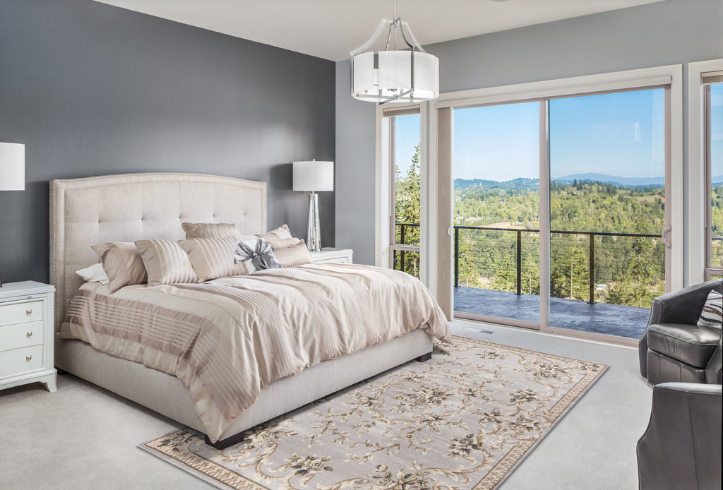 Kas Oriental Avalon 5604 Light Grey Rug