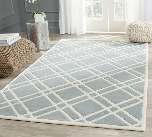 Safavieh Clearance Chatham CHT740B Grey Blue Rug