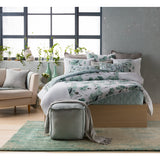 Abstract Surya Rug Co. Watercolor Teal Rug | Indoor Rugs | Rugs Done Right 