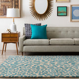 Transitional Surya Rug Co. Athena  Teal Rug | Indoor Rugs | Rugs Done Right 