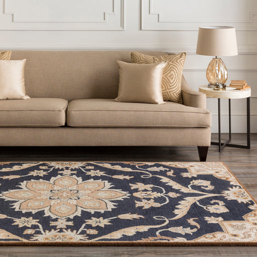 Surya Rug Co. Caesar Navy Rug | Navy Rugs | Rugs Done Right 