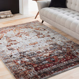 Surya Closeout Serapi SRP-1010 Grey Multi Rug
