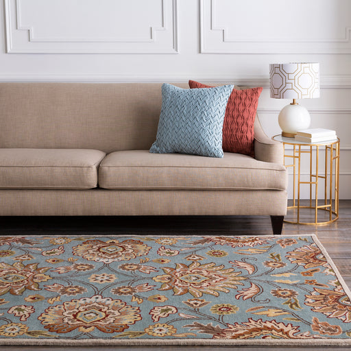Surya Rug Co. Caesar Blue Rug | Indoor Rugs | Rugs Done Right 