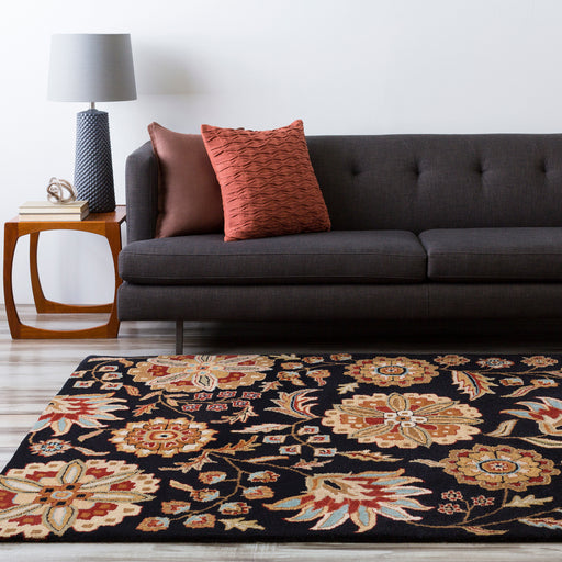 Surya Rug Co. Athena Black Rug | Black Rugs | Rugs Done Right 