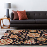 Surya Rug Co. Athena  Black Rug | Indoor Rugs | Rugs Done Right 