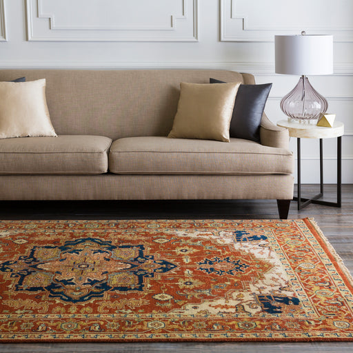 Surya Rug Co. Zeus ZEU-7805 Rust Rug
