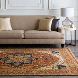Surya Rug Co. Zeus ZEU-7805 Rust Rug