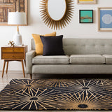 Livabliss Forum FM-7090 Black Rug