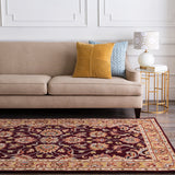 Livabliss Caesar CAE-1024 Plum Rug