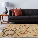 Rectangular Surya Rug Co. Athena Tan Rug | Indoor Rugs | Rugs Done Right 