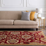 Rectangular Surya Rug Co. Caesar Rust Rug | Indoor Rugs | Rugs Done Right 