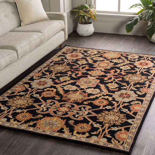 Surya rug co. | Middleton | Black rug | rugs done right