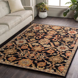 Surya rug co. | Middleton | Black rug | rugs done right