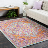 Rectangular Surya Rug Co. Antioch Orange Rug | Indoor Rugs | Rugs Done Right 