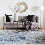 Surya Closeout Chemistry CHM-2003 Charcoal Rug