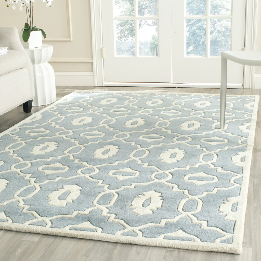Safavieh Clearance Chatham CHT745B Grey Blue Rug
