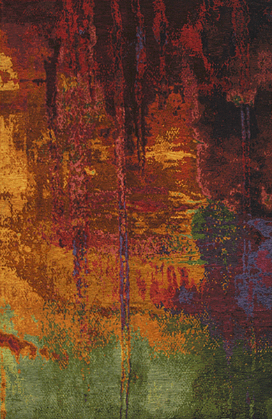Tibet Rug Company 100 CT Abstract II Multi Rug