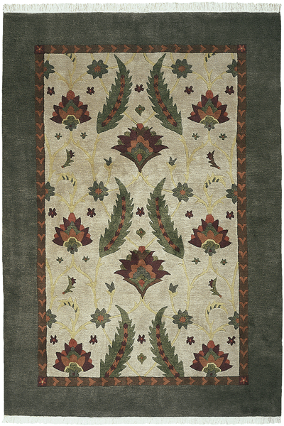 Tibet Rug Company 60 CT Arts & Crafts Ivory Rug