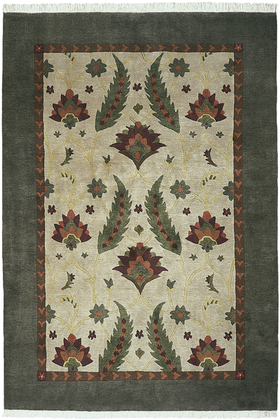 Tibet Rug Company 60 CT Arts & Crafts Ivory Rug