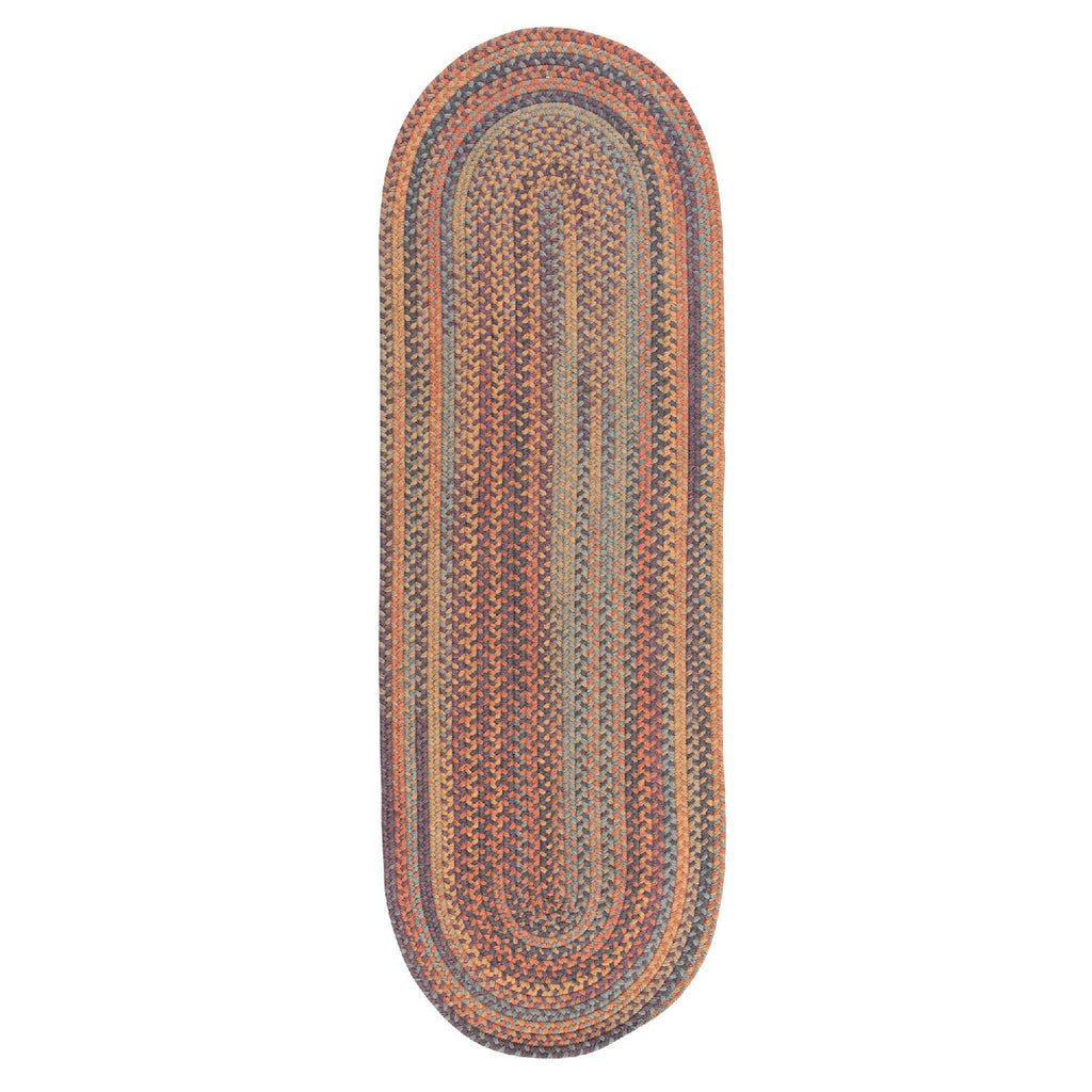 colonial mills braided wool ba20 multi rug