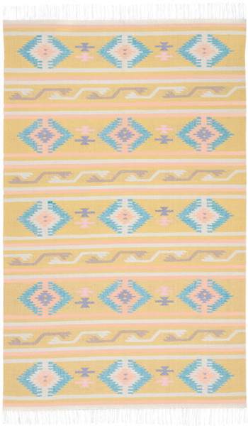 Nourison Clearance Baja BAJ03 Yellow Rug