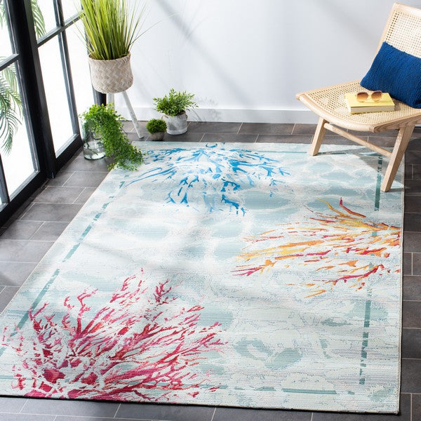 safavieh clearance barbados bar535j teal rug