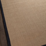 chandra bay bay black tan rug