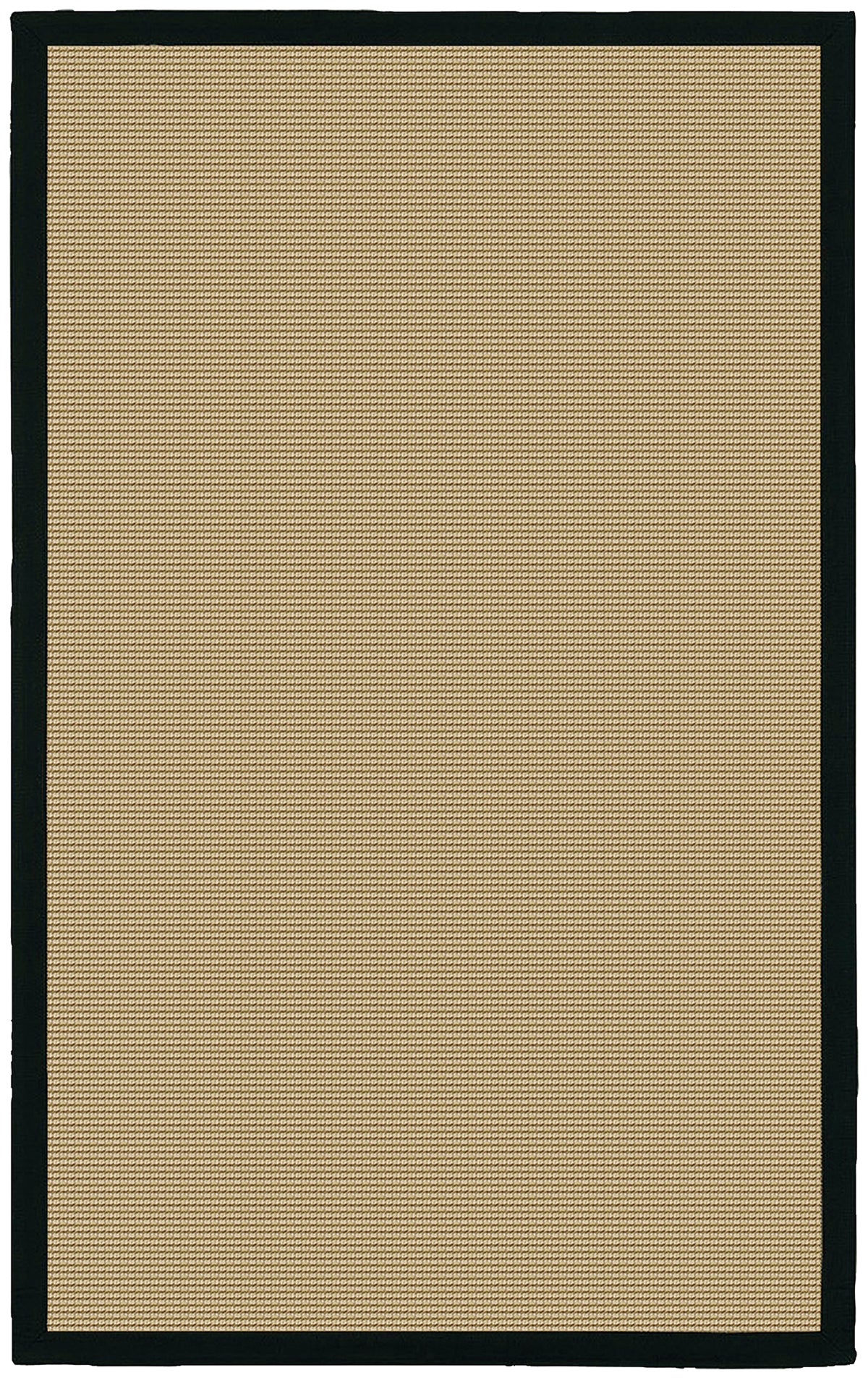 chandra bay bay black tan rug