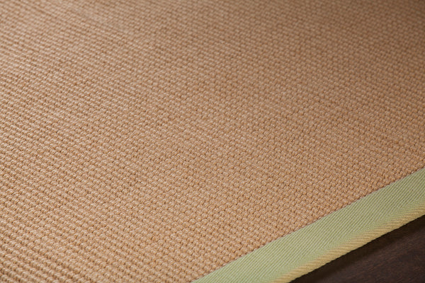 chandra bay bay green tan rug