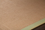 chandra bay bay green tan rug