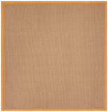 chandra bay bay orange tan rug