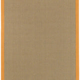 chandra bay bay orange tan rug
