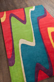 chandra bense garza ben 3001 green rug