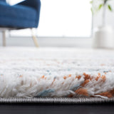 safavieh clearance berber shag ber565a blue rust rug