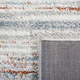 safavieh clearance berber shag ber565a blue rust rug