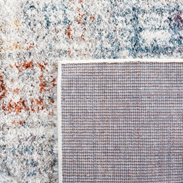 safavieh clearance berber shag ber569a blue rust rug