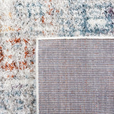 safavieh clearance berber shag ber569a blue rust rug