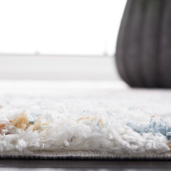 safavieh clearance berber shag ber577a blue rust rug