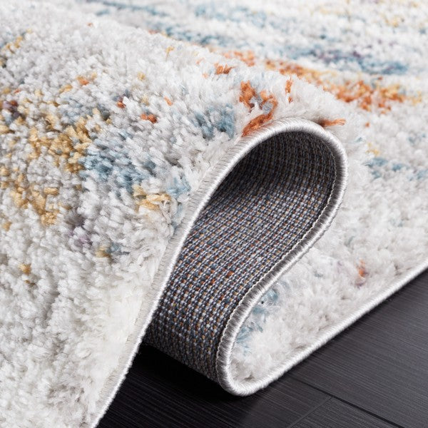 safavieh clearance berber shag ber577a blue rust rug