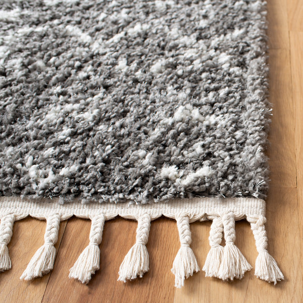 safavieh clearance berber fringe shag bfg516f grey rug