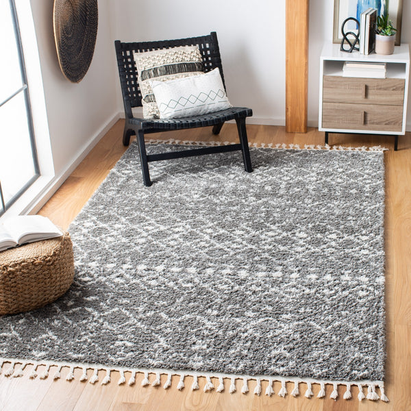 safavieh clearance berber fringe shag bfg516f grey rug
