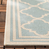 Safavieh Clearance Beach House BHS121K Aqua Rug