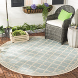 Safavieh Clearance Beach House BHS121K Aqua Rug